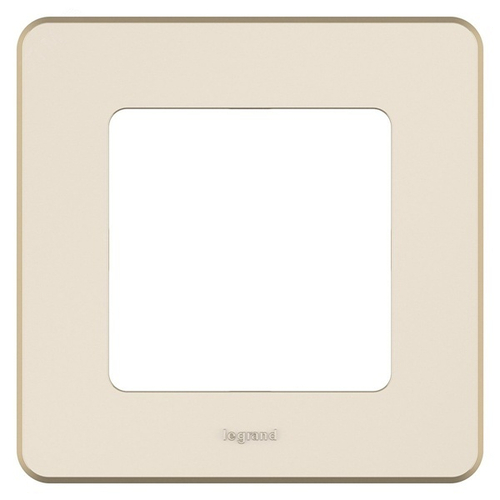 Рамка Legrand Inspiria 1 пост слоновая кость (бежевый) 673931