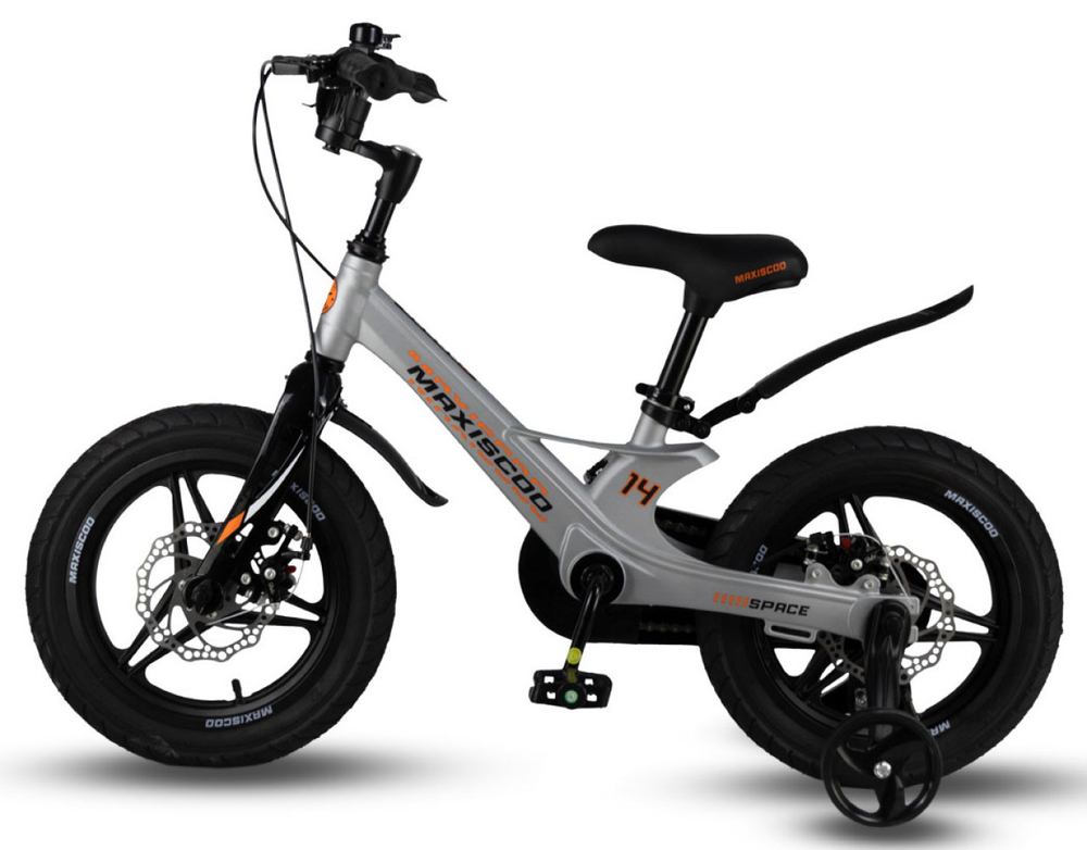 Детский велосипед Maxiscoo Space Deluxe Plus 14" (2024)