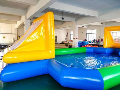 Надувной бассейн "Футбольное поле" 10*6*2.5 м