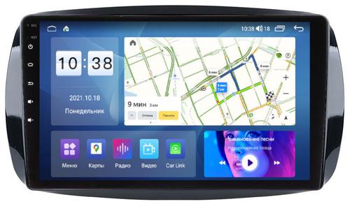 Магнитола для Smart ForTwo/ForFour 2014-2022 - Parafar PF214UHD на Android 13, Быстрая, QLED, CarPlay, 4G SIM-слот