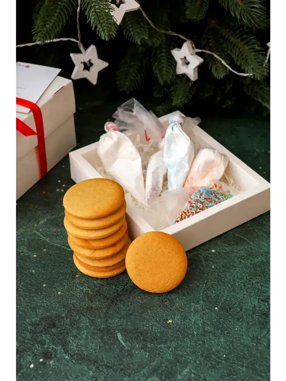 Набор имбирных пряников для росписи, 9 шт.