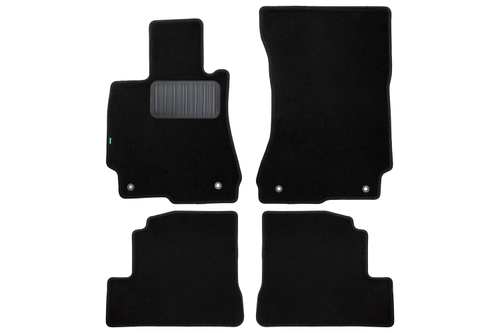 Коврики в салон для MERCEDES-BENZ S-Class W221 2005-2009, 2009-2013, седан, 4 шт. (текстиль) арт.KLEVER02340201210KH