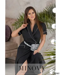 Платье 567н-черный Minova