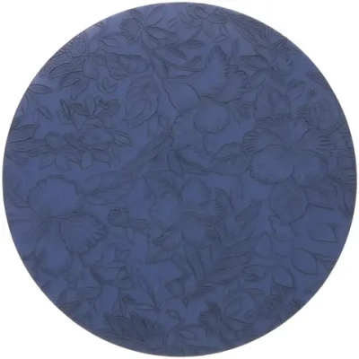 Салфетка на стол 33см «Фреска» синяя