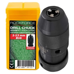 Патрон цанговый для дрели (1-13мм, B16) RockFORCE RF-G00545