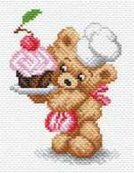 "Кондитер"-1658 канва с рисунком