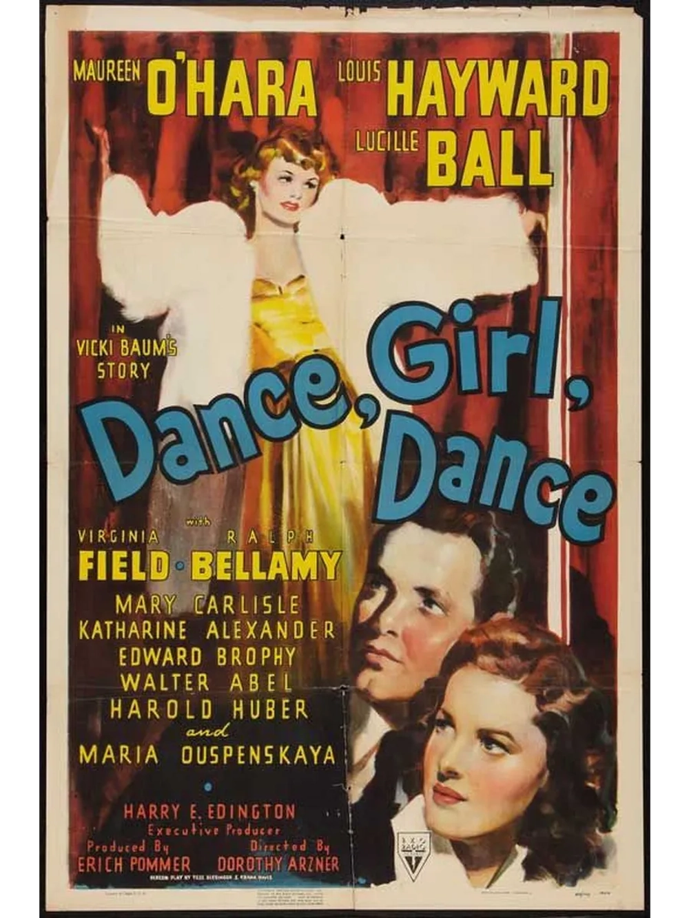 Танцуй, девочка, танцуй (1940) (DVD-R)