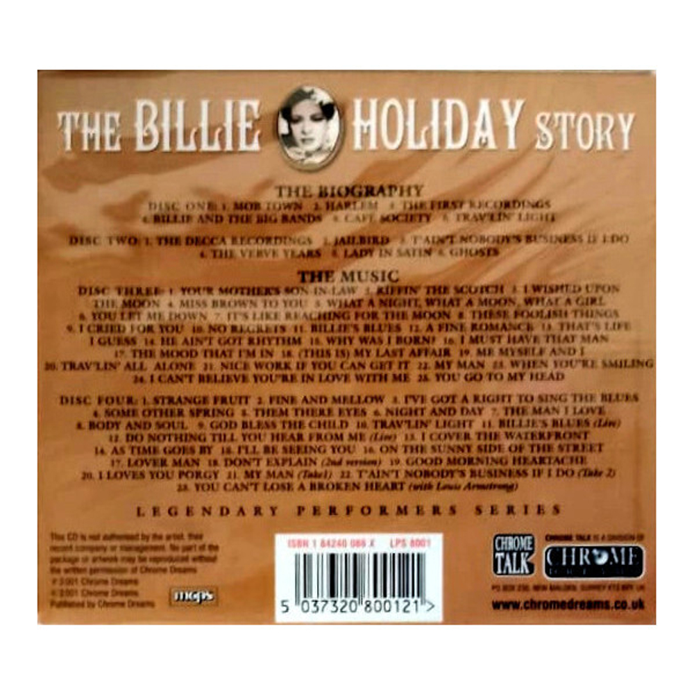 Billie Holiday / The Billie Holiday Story (4CD)