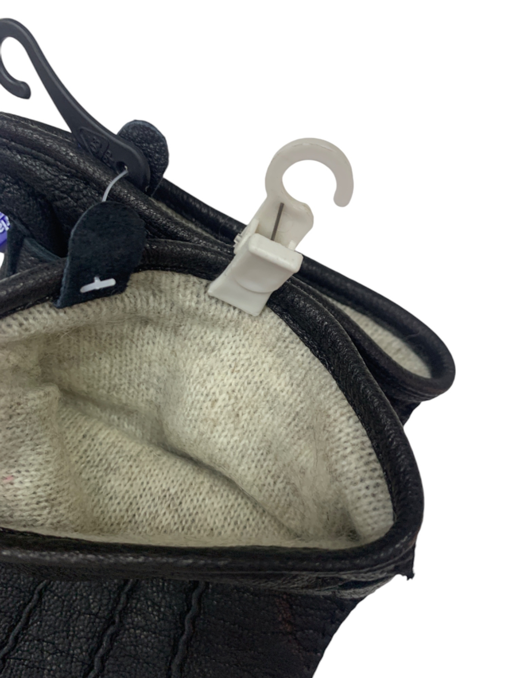 Перчатки. Мужские. Материал верха: Кожа оленя. Подклад: Трикотаж-шерсть.В упаковке 5 шт.