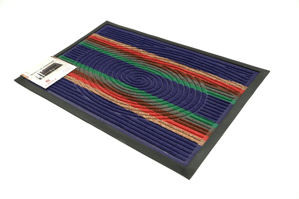 КОВРИК ПРИДВЕРНЫЙ VORTEX COMFORT СИНИЙ 40*60СМ 22384