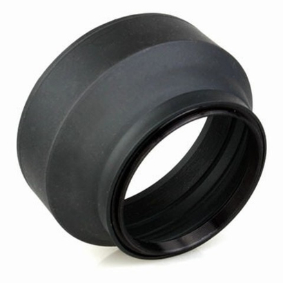 Каучуковая резьбовая бленда Etsumi Hama Lens Hood 52mm