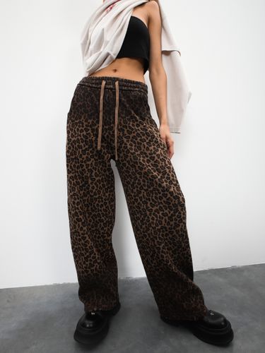 Брюки женские леопардовые NOHO