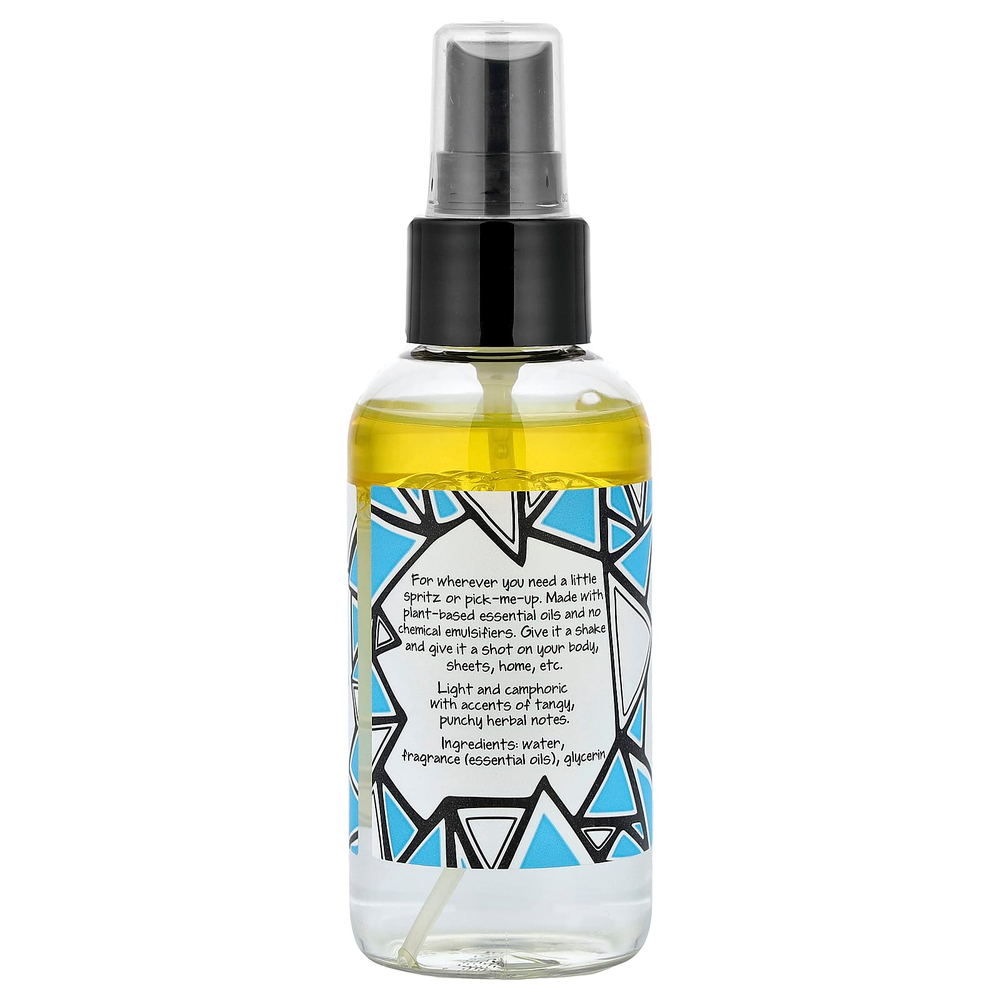 ZUM, Zum Mist®, ароматерапевтический спрей для комнаты и тела, эвкалипт, 118 мл (4 жидк. унции)