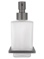 Дозатор мыла WONZON & WOGHAND ECLIPSE, Темный графит (WW-9133-BGM)