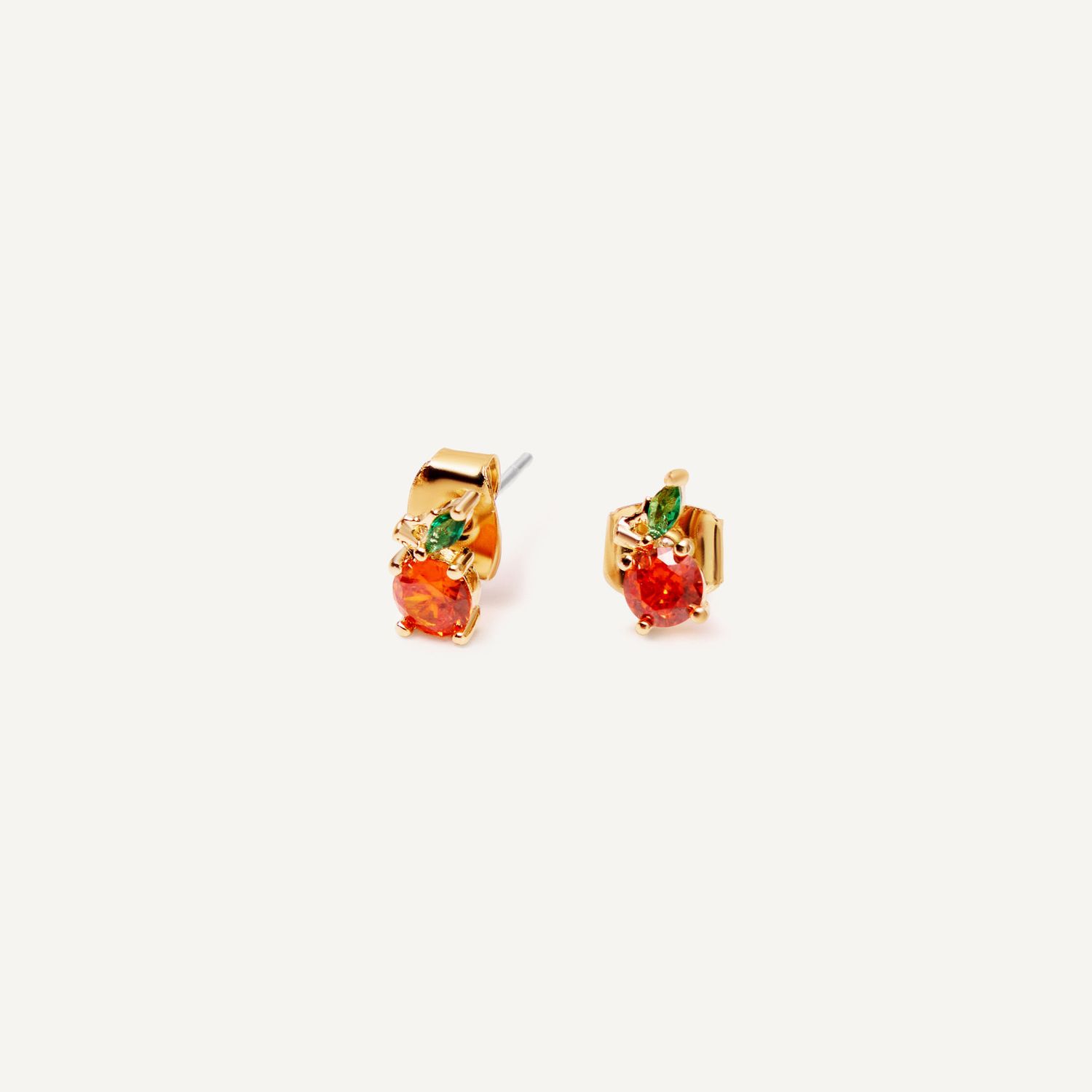 Серьги Fruity Stud Earrings – Peach