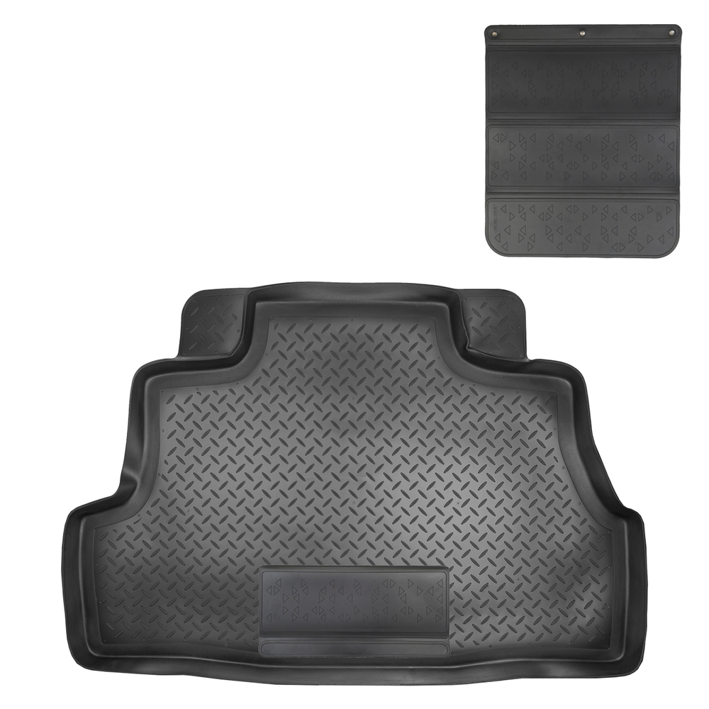 Коврик в багажник Norplast/Unidec для Nissan Almera Classic (2006-), Черный, арт.NPL-P-61-05-APP