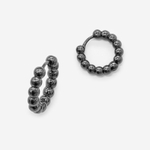 Швензы-кольца "Шарики", 18,5мм, gun metal