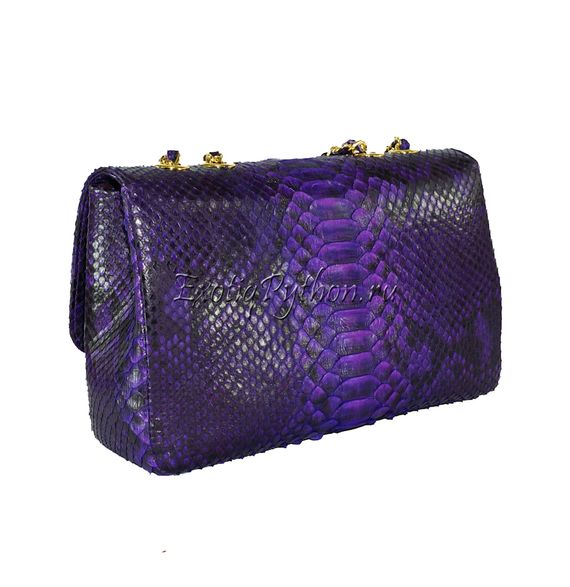 Клатч из кожи питона CL-129