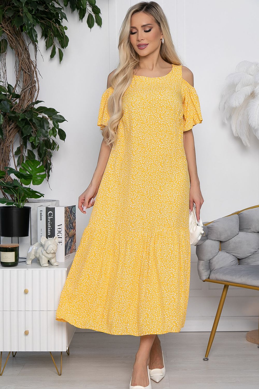 Платье Марианна (желтое) П10440 LT Collection