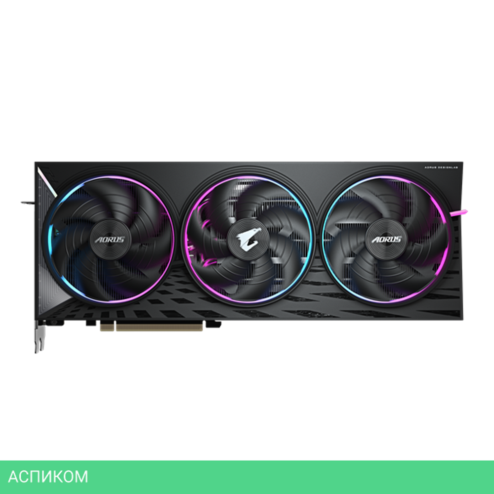Видеокарта Gigabyte Aorus Radeon RX 9070XT Elite 16Gb GDDR6 (GV-R9070XT Aorus E-16GD)