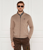 Шерстяной кардиган Aeronautica Militare - бежевый(MA1390L415)