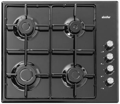 Газовая варочная панель Simfer H 60 Q 40 B 411