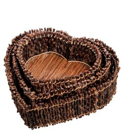 Decor and Gift 63-016 Комплект декоративных корзинок 3 шт (о.Бали)