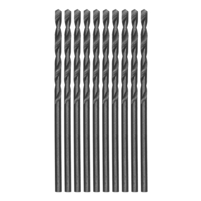 Сверло по металлу, 2 мм, полированное, HSS, 10 шт, цилиндрический хвостовик Matrix
