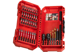 Биты SHOCKWAVE набор 40 предметов GEN III в пласт. кейсе Milwaukee 4932492004