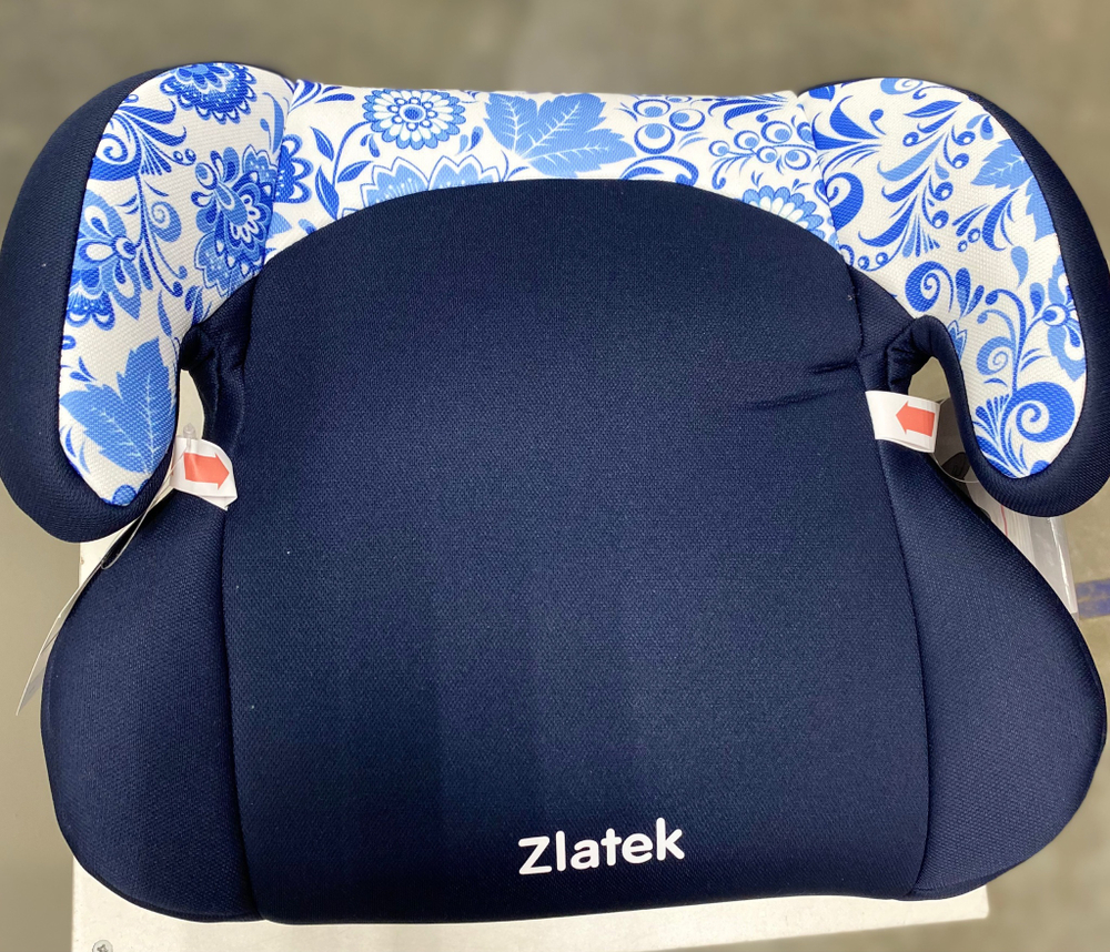 Детское автомобильное кресло ZLATEK "RAFT" этно , гр. II, 22-36 кг, 1-12 лет