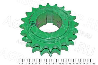 Звездочка РСМ-10.24.00.604 2Z=20,t=25 D=75 натяж. цепной привод мол. барабана Дон, Вектор