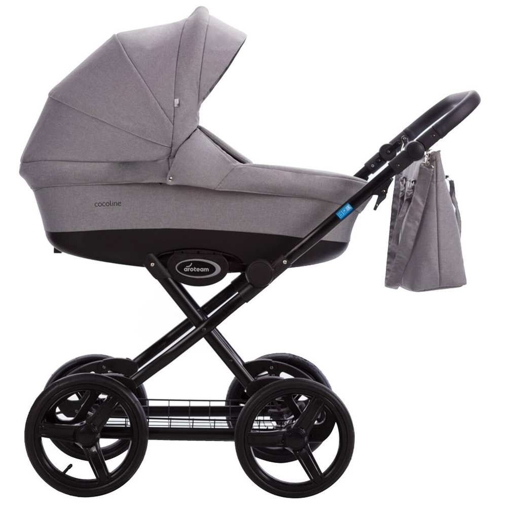 Детская коляска AroTeam Cocoline 3 в 1 11 серый