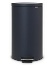 Brabantia FlatBack+ Ведро для мусора с педалью, 30л