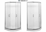 Душевой уголок Aquanet Alfa NAA2142 100x100 стекло прозрачное/профиль хром