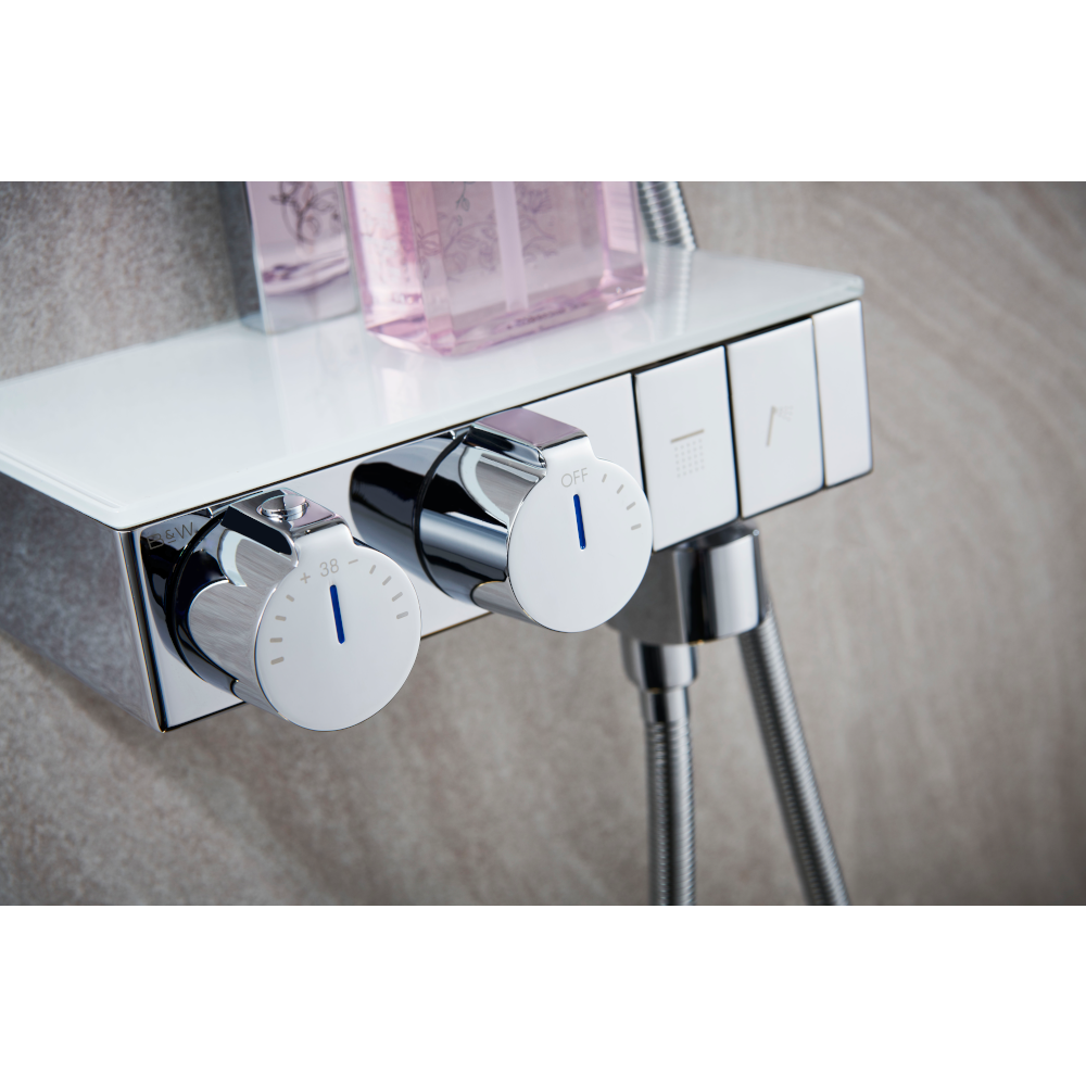 Душевая система Black&White Universe с термостатом, хром (U7855)