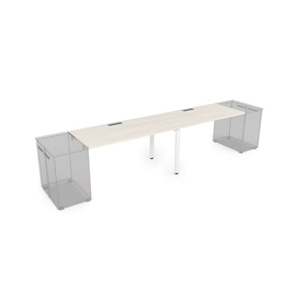 СДТЛ-П.979 Стол рабочий прямолинейный, приставной (2800*700*750)