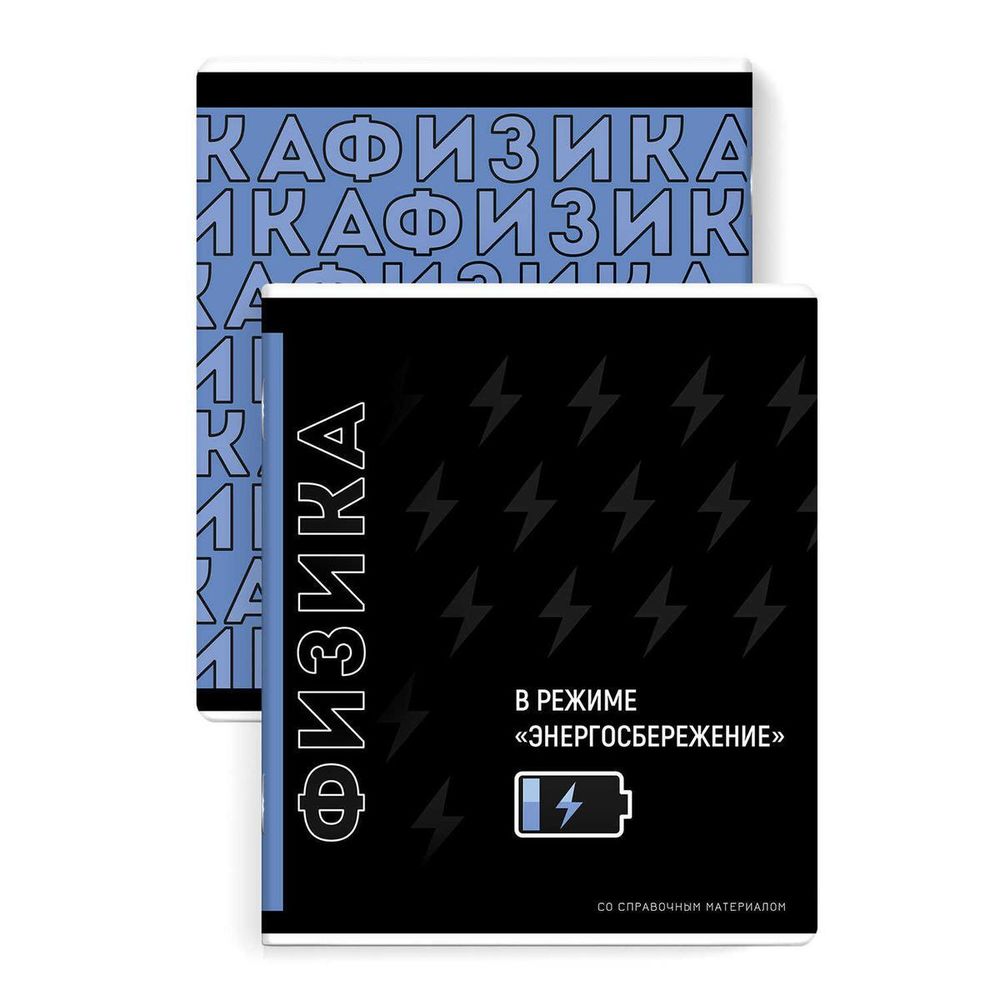 Тетрадь предметная А5 48л. клетка &quot;Фразы с характером&quot; Физика (Феникс+)