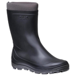 DECATHLON Thermal Waterproof Rain Boots Unisex Black