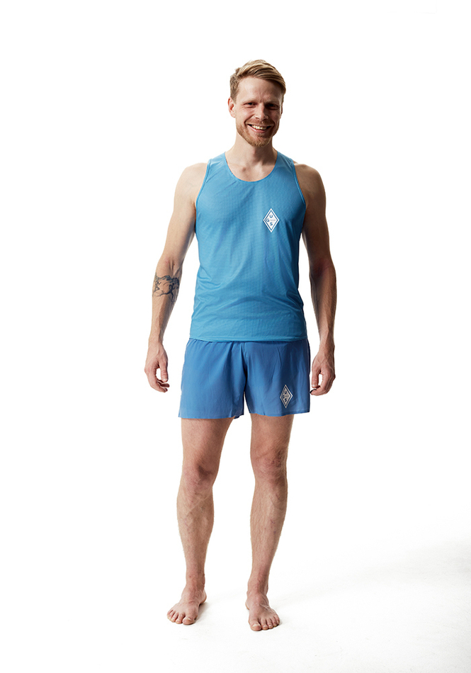 МАЙКА МУЖСКАЯ UGS SINGLET | CYAN