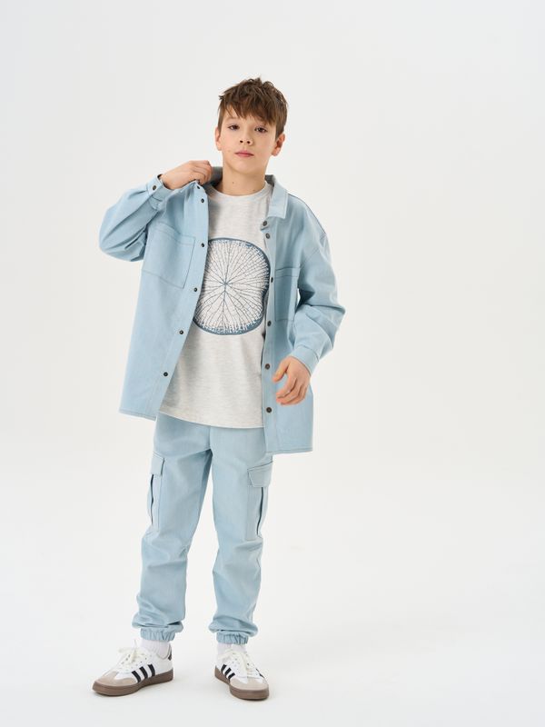 Рубашка джинсовая 