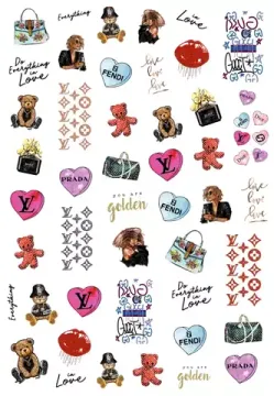 Слайдер-дизайн Crazy Shine Nails mini: Бренды 2