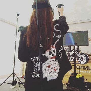 Организация зоны виртуальной реальности на фестивале Мотостолица 2019