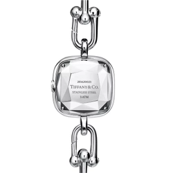 Часы - браслет из серебра 925 с бриллиантами, Tiffany 💠Hard Wear watch silver