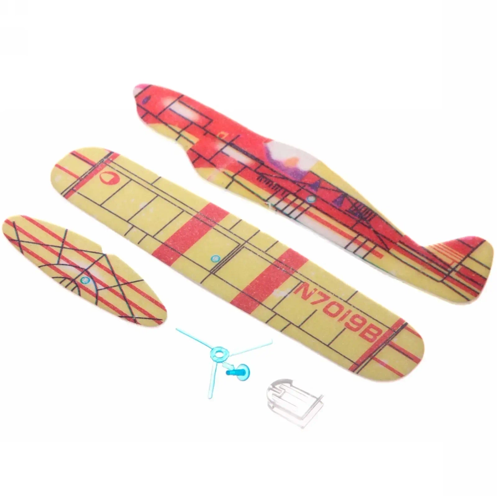 Самолет метательный «Скорость звука» 17*18 см, флайбэк, микс