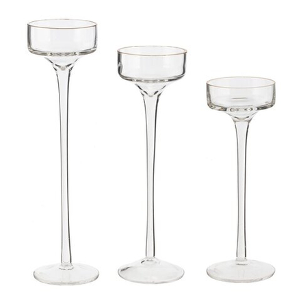 GAEM Набор из 3-х подсвечников, L23 W12 H32,5 см