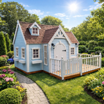 Детский деревянный домик Азалия