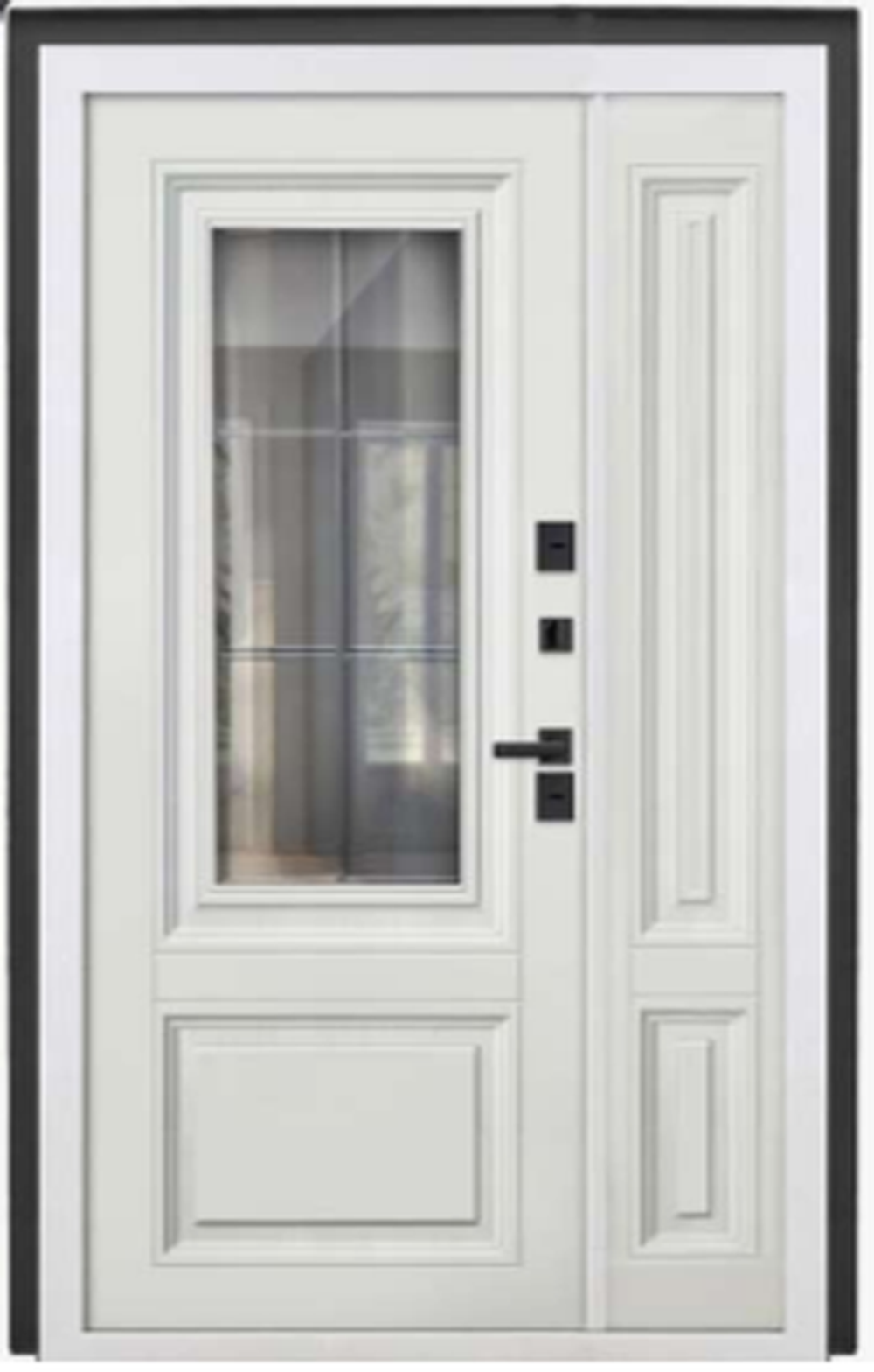 Дверь входная Ирландия двухстворчатая муар 7024