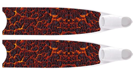 Лопасти Leaderfins Pure Carbon Crazy Fish Limited Edition