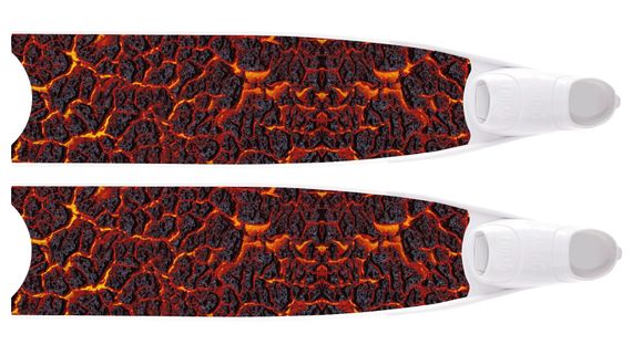 Лопасти Leaderfins Pure Carbon Lava Limited Edition