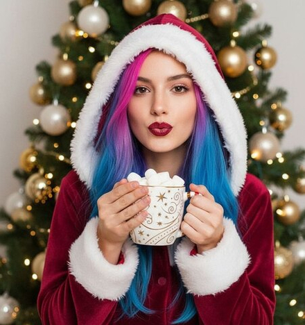 Фото с кружкой какао